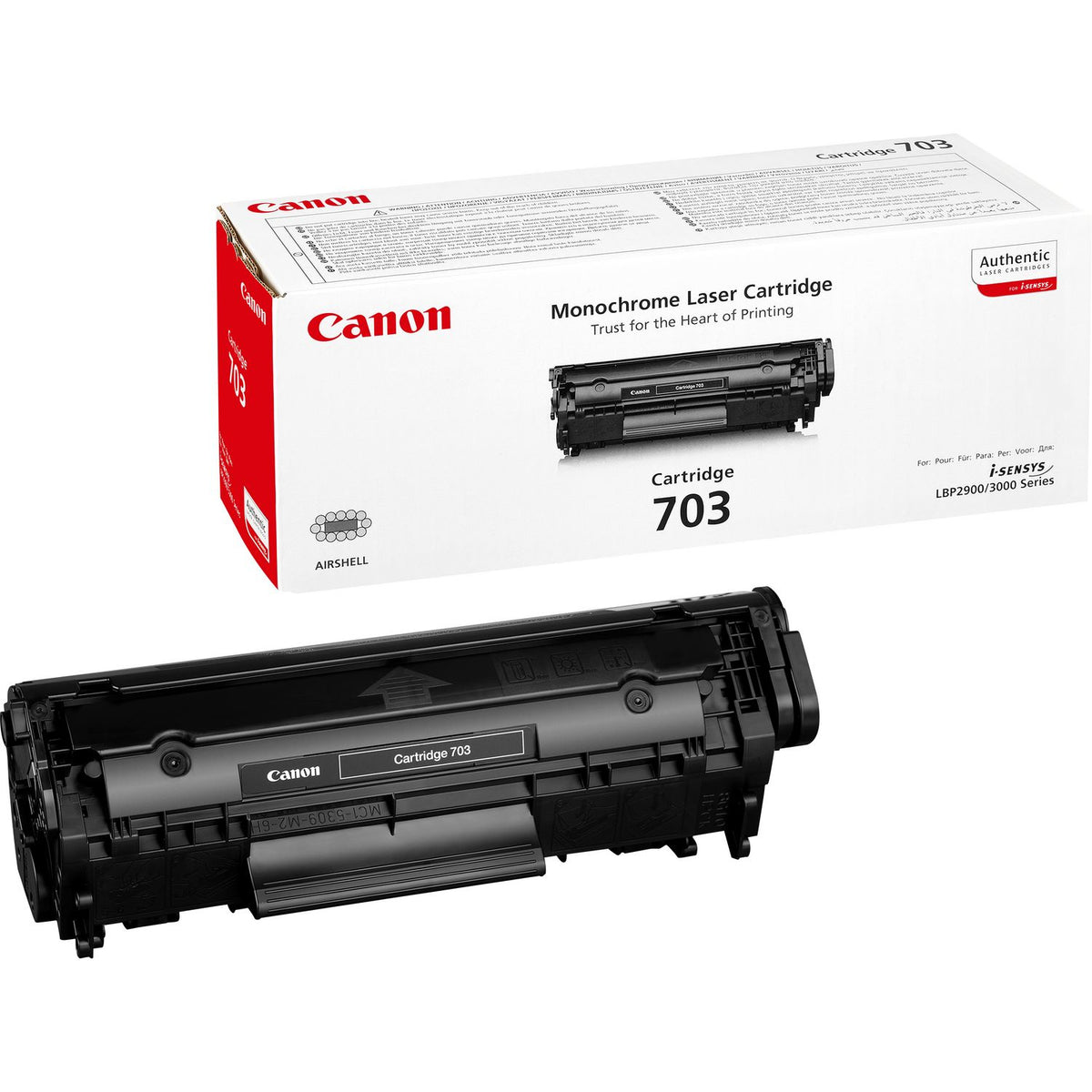 Canon 703 cartucho de tóner 1 pieza(s) Original Negro (2)