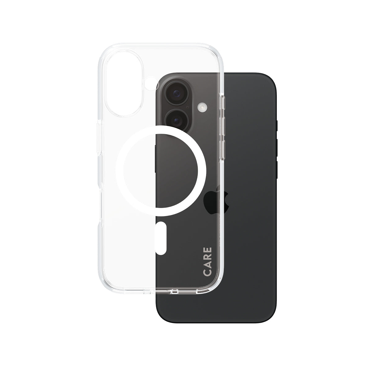 PanzerGlass CARE™ by ® Funda Urban Combat Transparente con MagSafe Blanco iPhone (1337)