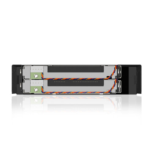 ICY BOX IB-2223StS 8,89 cm (3.5") Panel embellecedor frontal Negro (2)