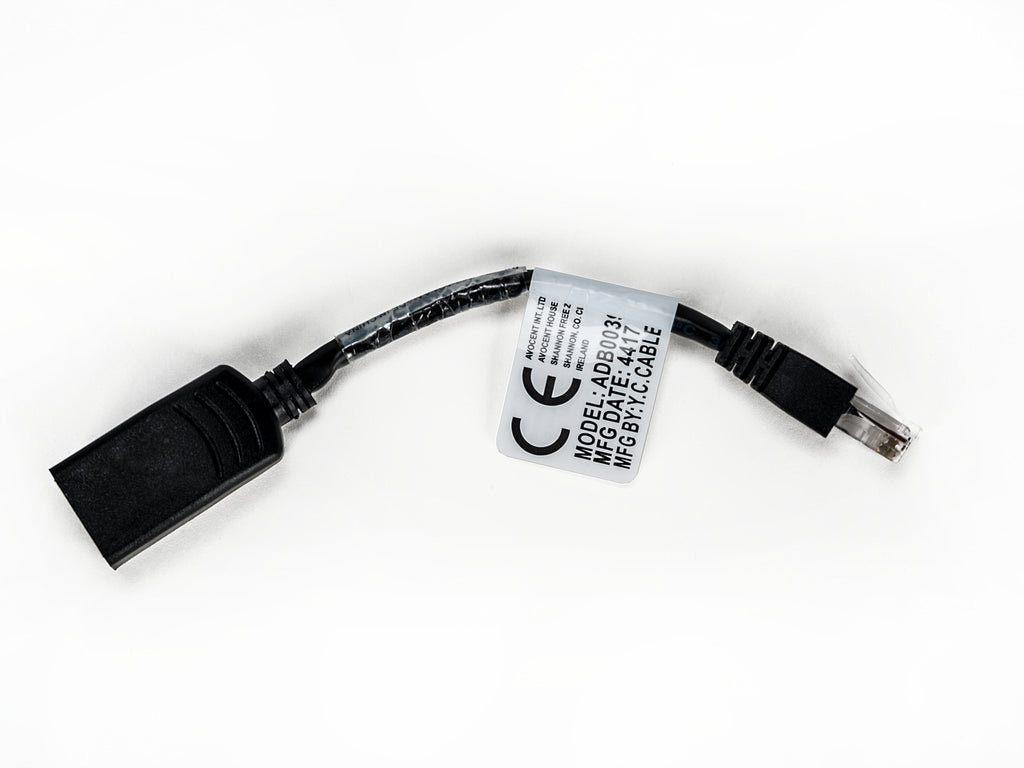 Vertiv Avocent ADB0039 cable de red Negro