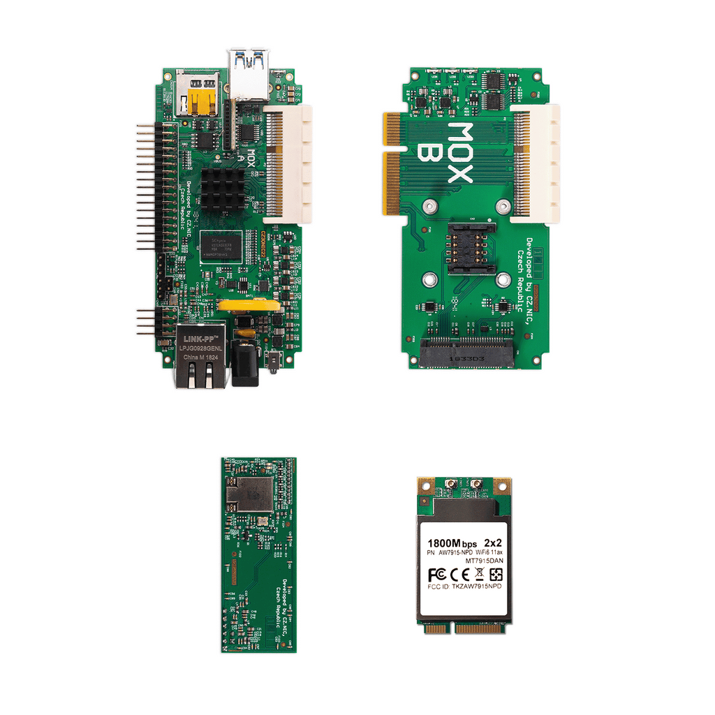 Router WiFi modular Turris MOX Power doble banda