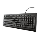 Trust TK-150 teclado Universal USB QWERTY Inglés del Reino Unido Negro
