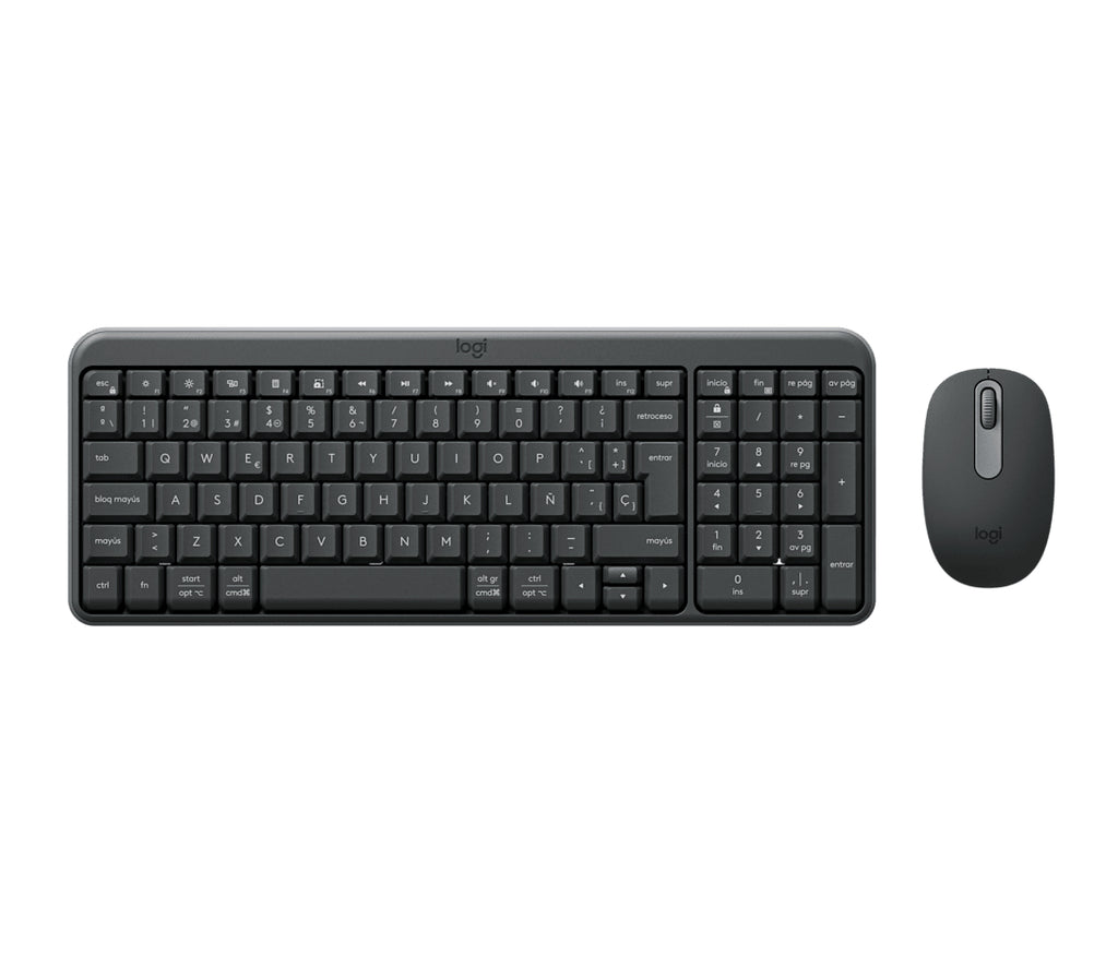 Logitech MK250 Combo teclado Ratón incluido Universal RF Wireless + Bluetooth QWERTY Español Grafito (2)
