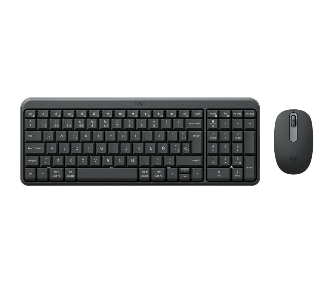 Logitech MK250 Combo teclado Ratón incluido Universal RF Wireless + Bluetooth QWERTY Español Grafito (2)