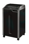 Fellowes 425Ci triturador de papel Corte cruzado 30 cm Negro, Plata