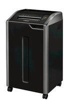 Fellowes 425Ci triturador de papel Corte cruzado 30 cm Negro, Plata