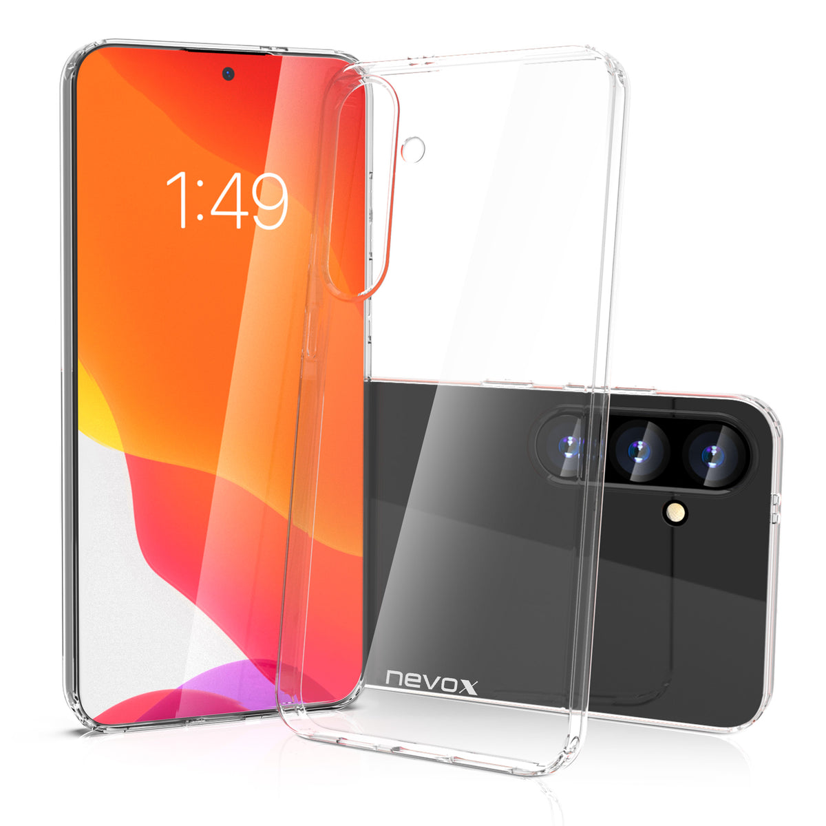 nevox StyleShell Flex funda para móvil 16,8 cm carcasa transparente