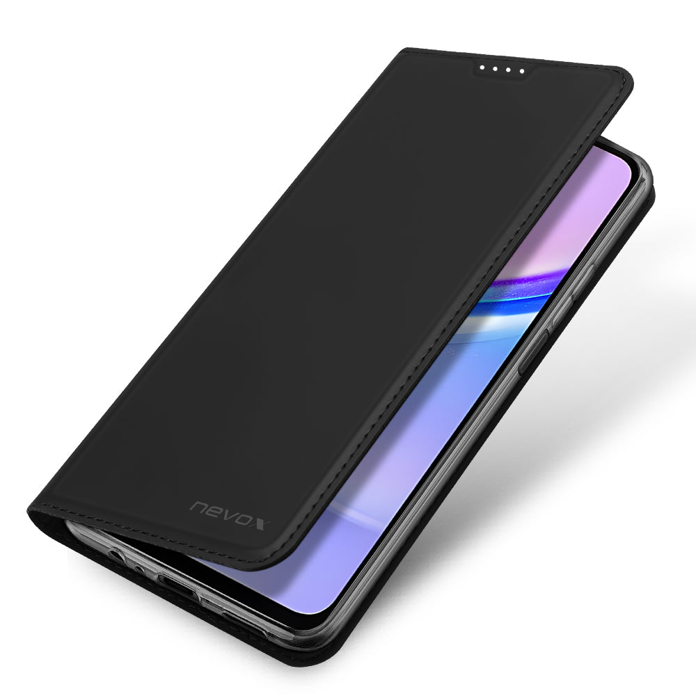 nevox 2324 funda para móvil 16,5 cm folio negro