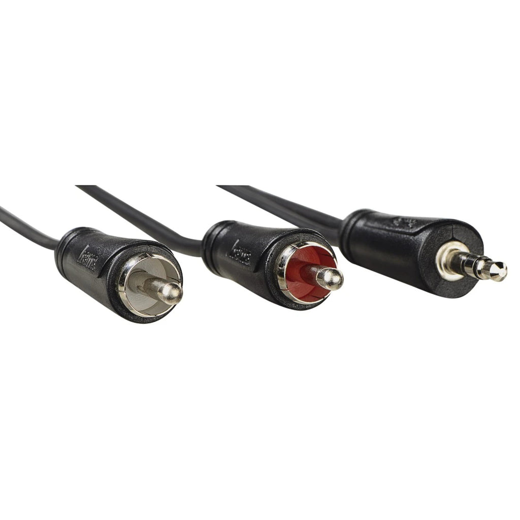 Hama 00205111 cable de audio 3 m 3,5mm 2 x RCA Negro (2)