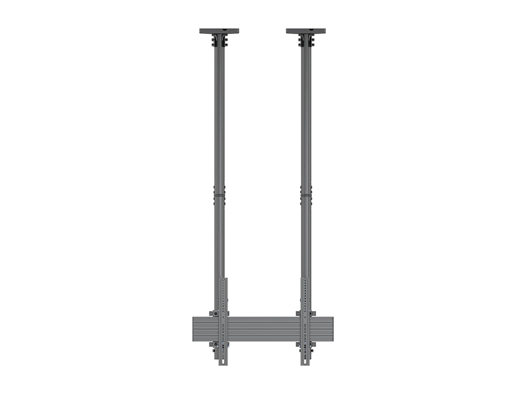 Multibrackets 4660 soporte para pantalla de señalización 2,54 m (100") Negro (2)
