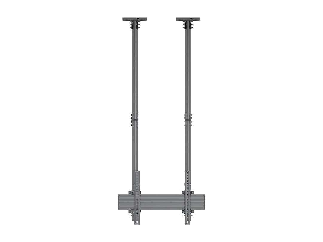 Multibrackets 4660 soporte para pantalla de señalización 2,54 m (100") Negro (2)