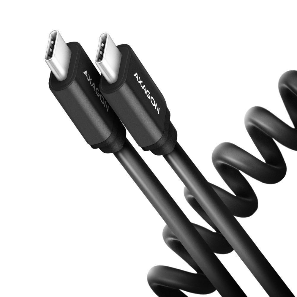 Axagon BUCM-CM10TB cable USB USB 2.0 0,6 m USB C 0,48 Gbit/s 60 W Negro