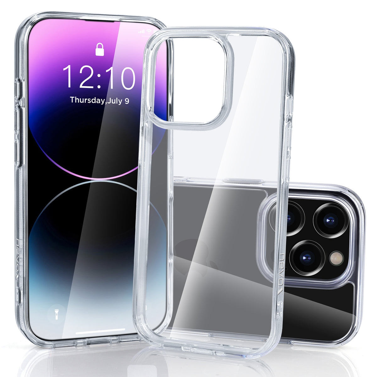 nevox StyleShell SHOCKFlex funda para móvil 17,5cm carcasa rígida transparente