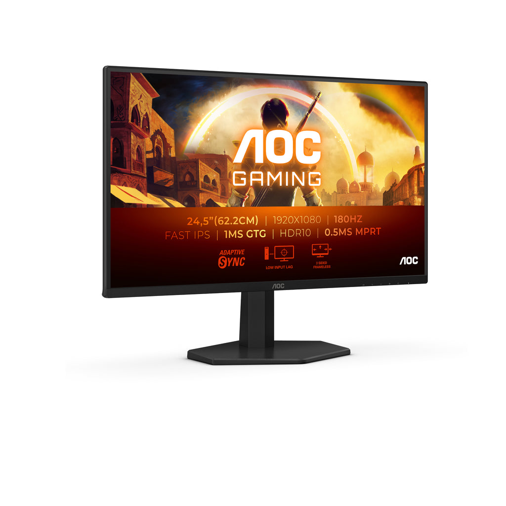 AOC G4 25G42E pantalla para PC 62,2 cm (24.5") 1920 x 1080 Pixeles Full HD LED Negro, Rojo (2)
