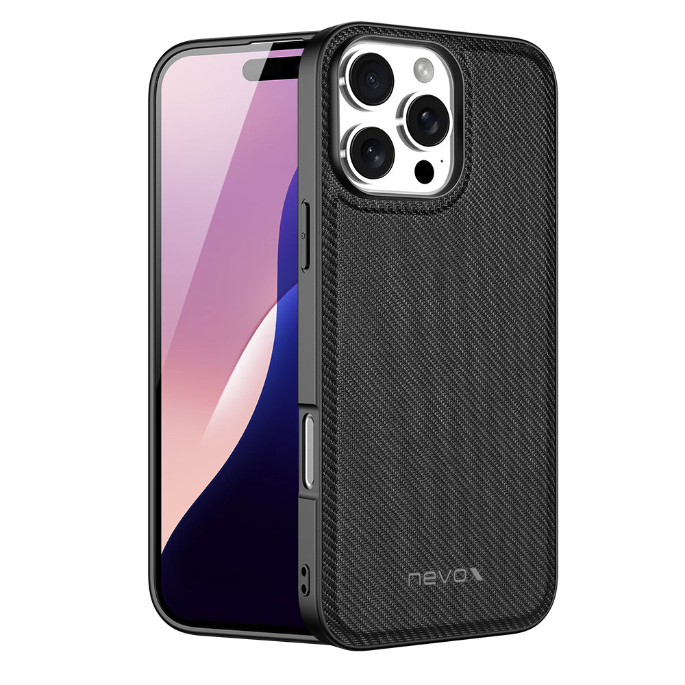 nevox 2385 funda para móvil 17,5 cm carcasa negra