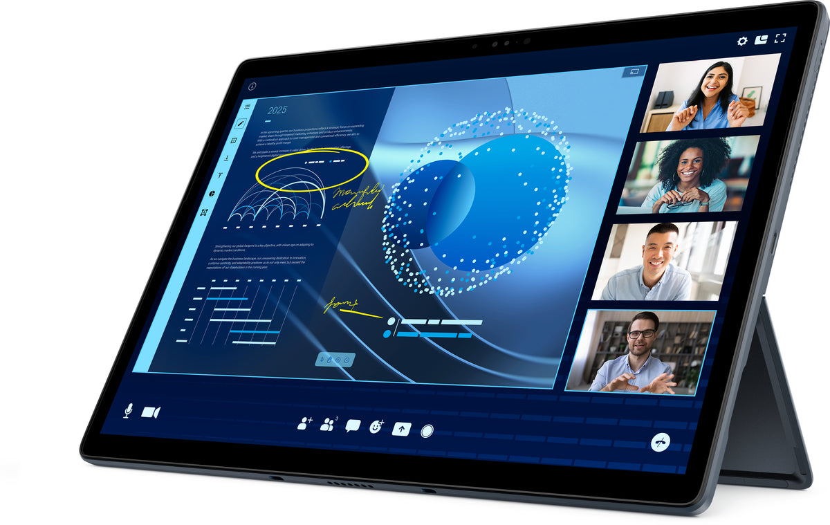 DELL Latitude 7350 Detachable Intel Core Ultra 7 164U Híbrido (2-en-1) 33 cm (13") Pantalla táctil 3K 16 GB LPDDR5x-SDRAM 512 GB SSD Wi-Fi 7 (802.11be) Windows 11 Pro Negro QWERTY Nórdico (3)