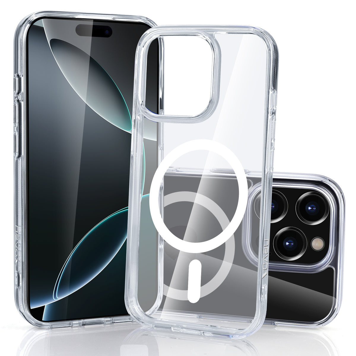 nevox 2388 funda para móvil 16 cm carcasa transparente