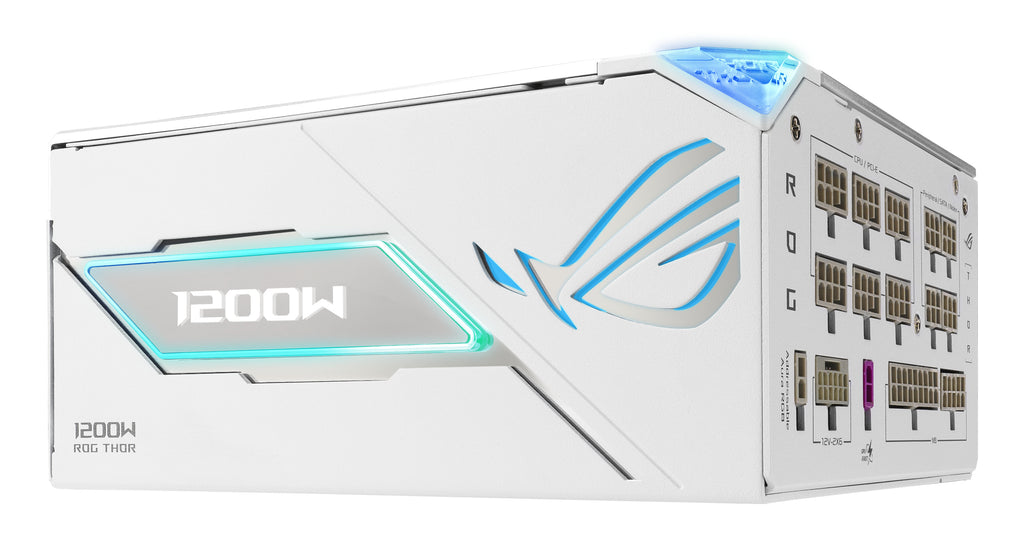 ASUS ROG -THOR-1200P3-WHITE-GAMING-E unidad de fuente de alimentación 1200 W 24-pin ATX ATX Blanco (7)