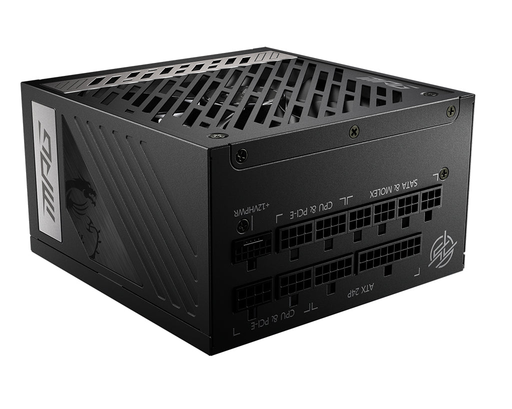 MSI MPG A1000G PCIE5 unidad de fuente de alimentación 1000 W 20+4 pin ATX ATX Negro (2)