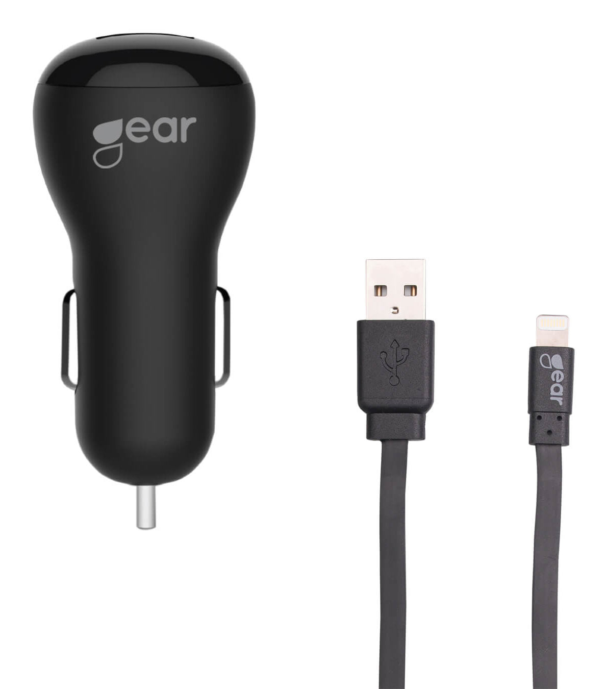 Gear 665011 cargador de dispositivo móvil Universal Negro Encendedor de cigarrillos Auto