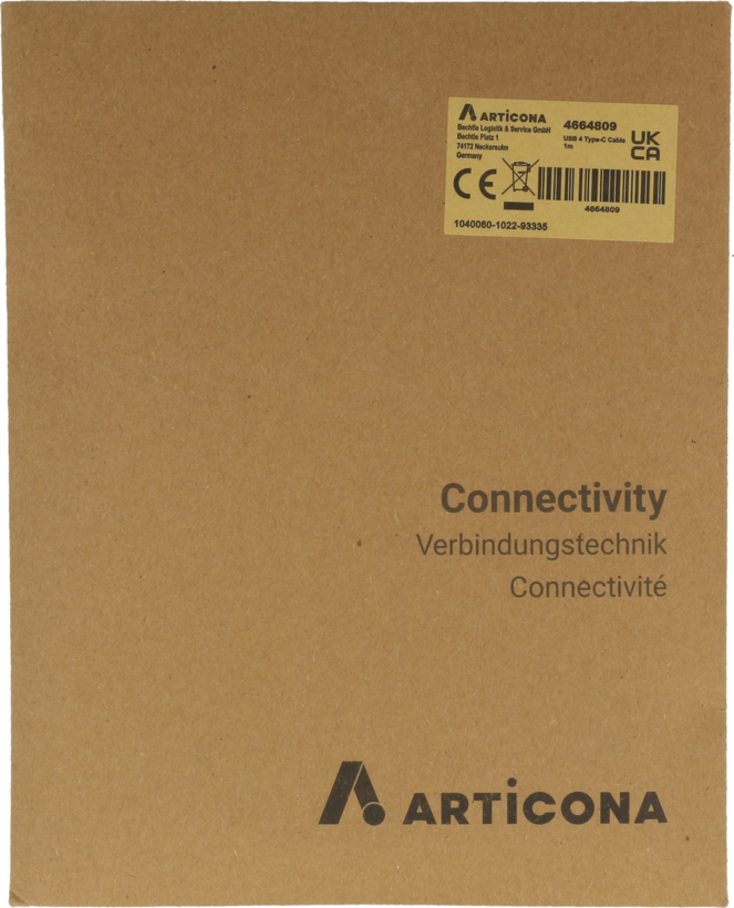 Cable ARTICONA USB4 tipo C 1 m 4664809 (4)