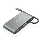 AISENS ASUC-8P010-GR base para portátil y replicador de puertos Alámbrico USB 3.2 Gen 1 (3.1 Gen 1) Type-C (4)