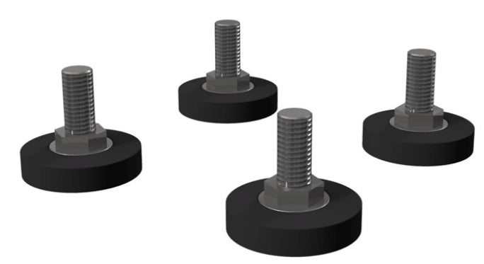 Patas antiestáticas Zebra CS-RAC-FT para racks, paquete 4 (2)