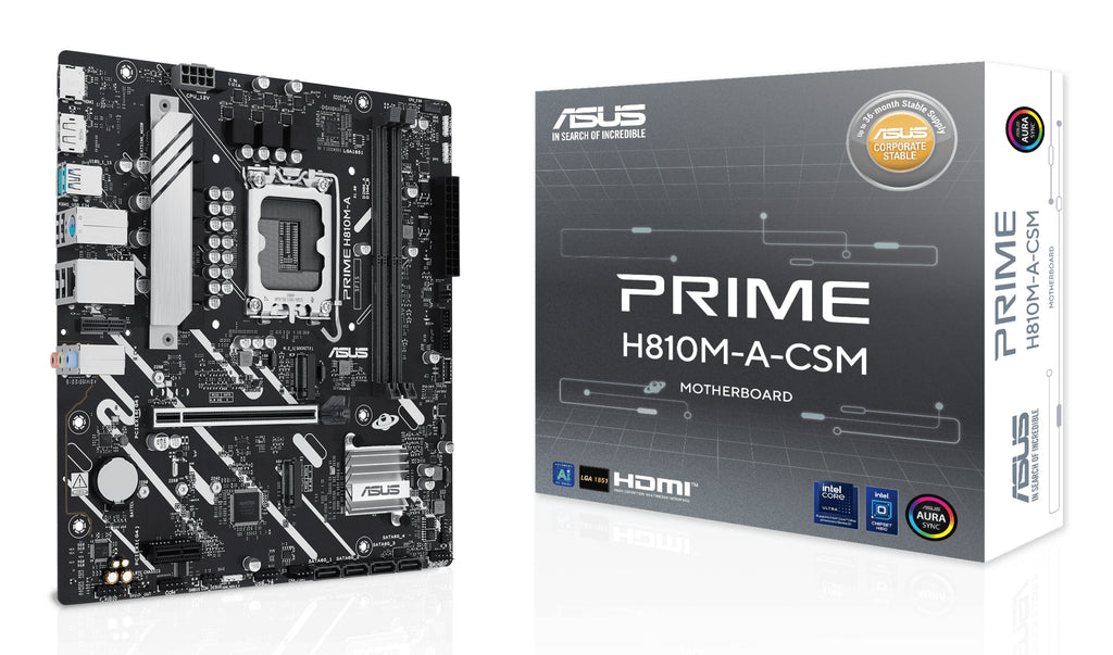 ASUS PRIME H810M-A-CSM Intel H810 LGA 1851 (Socket V1) micro ATX (2)