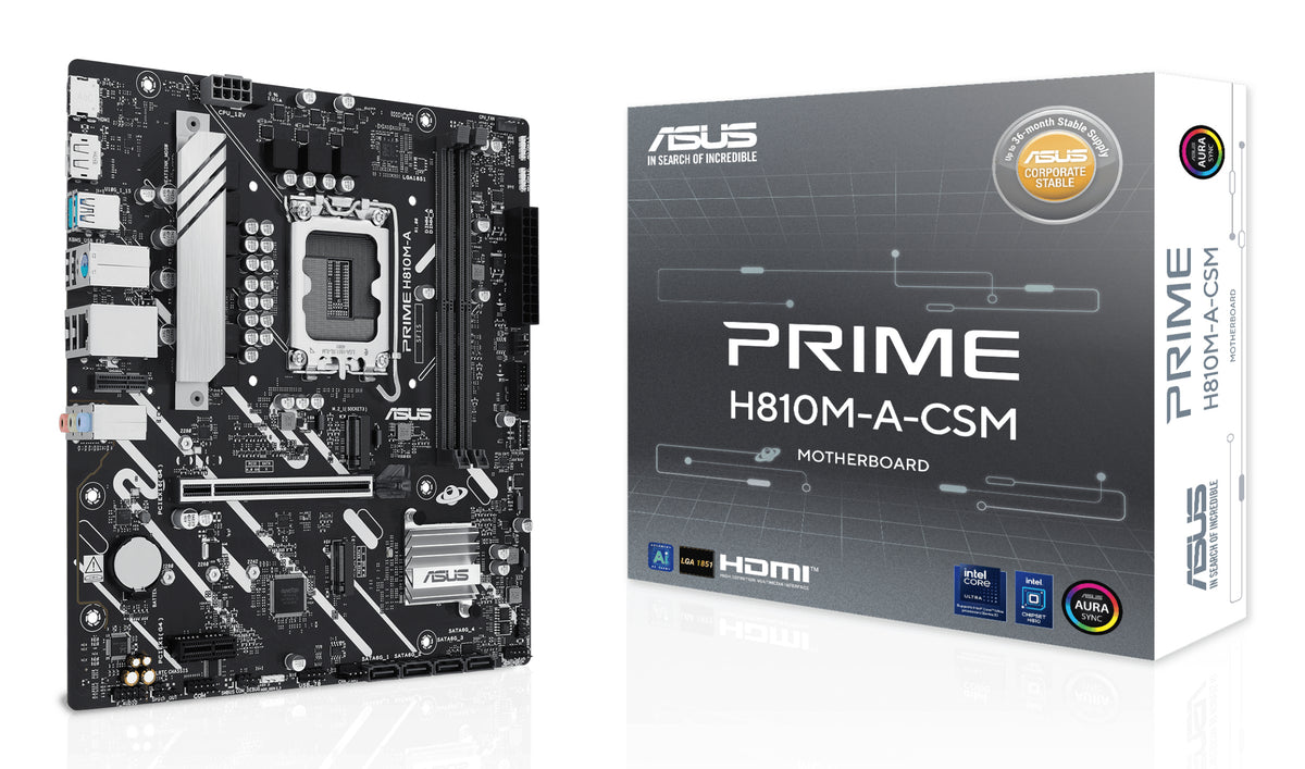 ASUS PRIME H810M-A-CSM Intel H810 LGA 1851 (Socket V1) micro ATX (2)