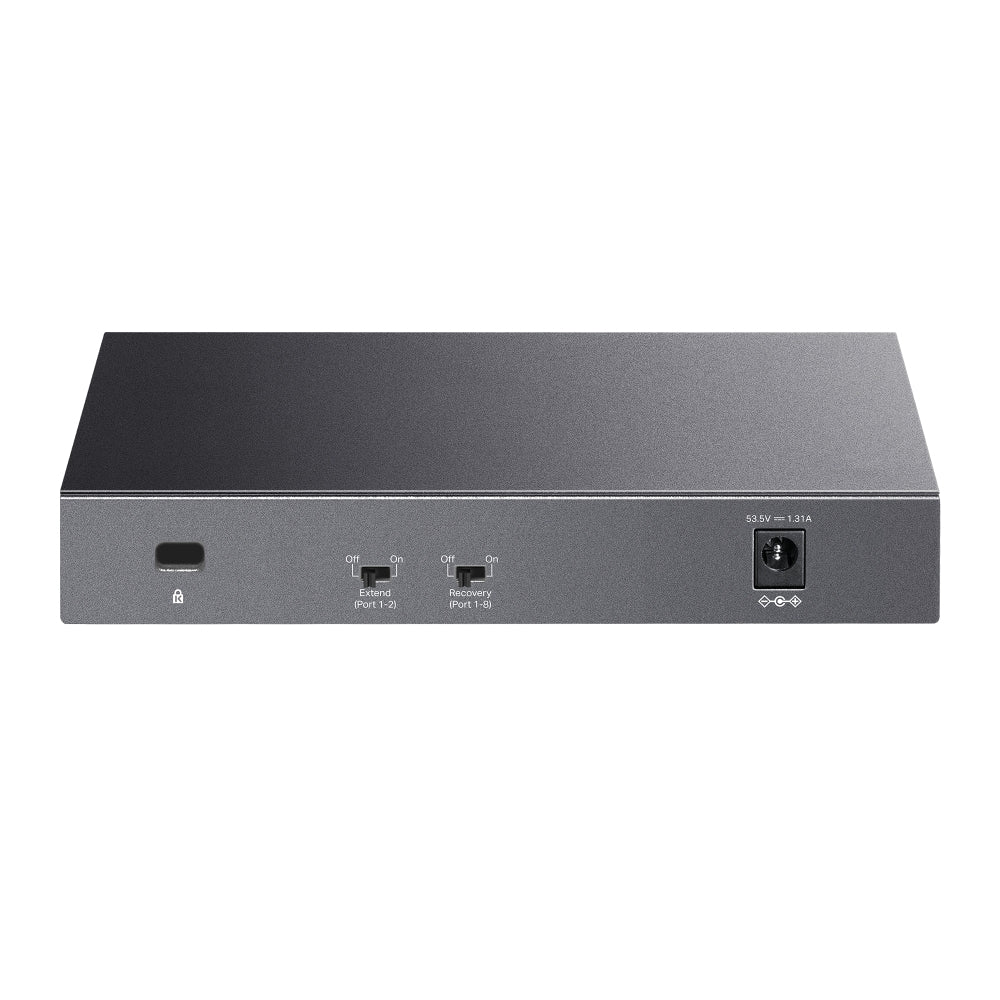 TP-Link LiteWave LS108GP switch No administrado Gigabit Ethernet (10/100/1000) Energía sobre Ethernet (PoE) Negro (3)