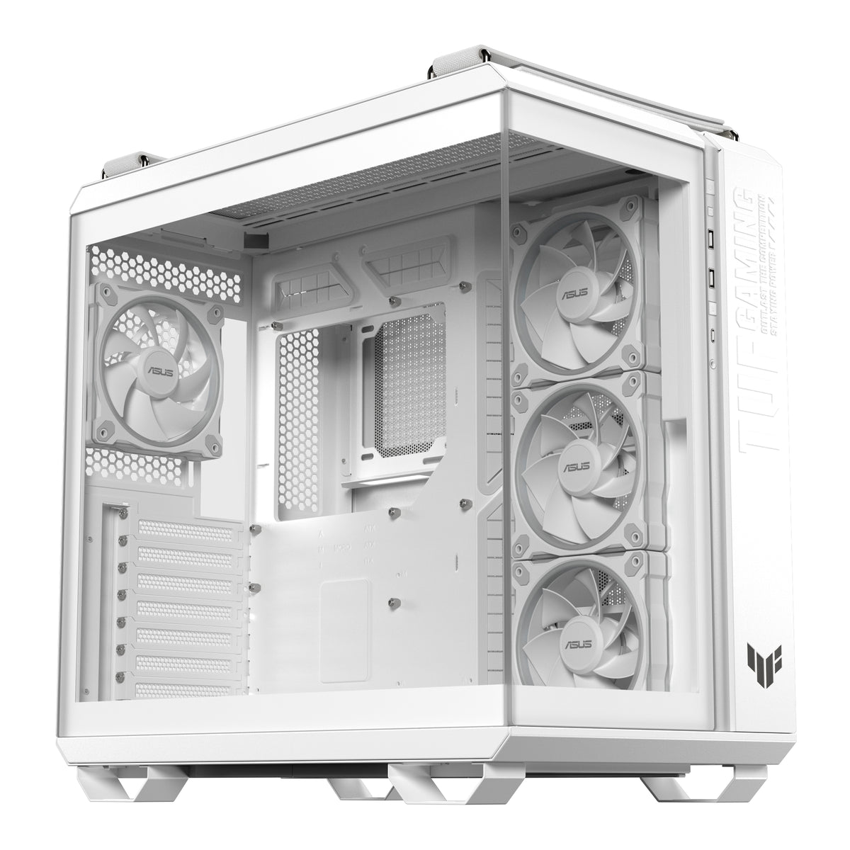 ASUS TUF GAMING GT502 Horizon TG ARGB White Midi Tower Blanco (6)