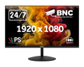 piXL monitor IPS CCTV Full HD de 24 pulgadas de ahorro de energía para uso 24/7