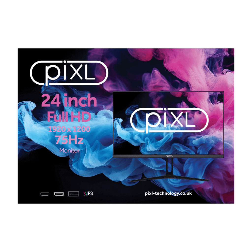 Monitor panorámico IPS piXL PX24IDHFP 24 pulgadas 75Hz Full HD