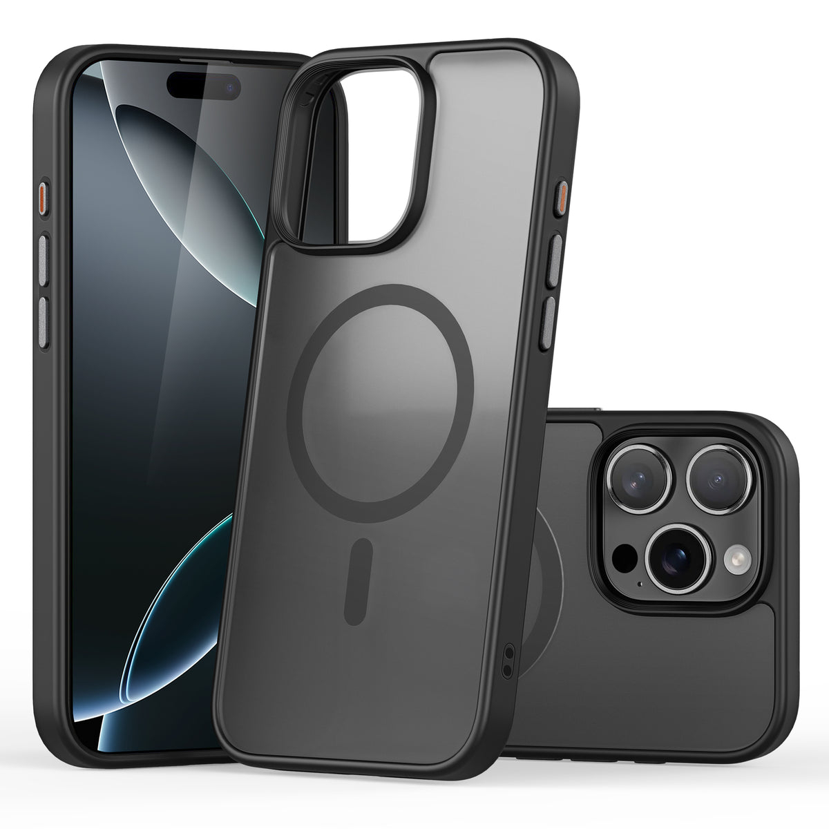 nevox 2401 funda para móvil 17,5 cm carcasa negra