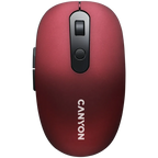 Canyon MW-9 ratón Oficina Diestro Inalámbrico RF + Bluetooth Óptico 1600 DPI
