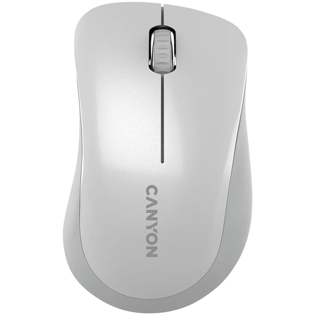 Canyon CNE-CMSW11PW ratón Diestro Inalámbrico RF Óptico 1200 DPI