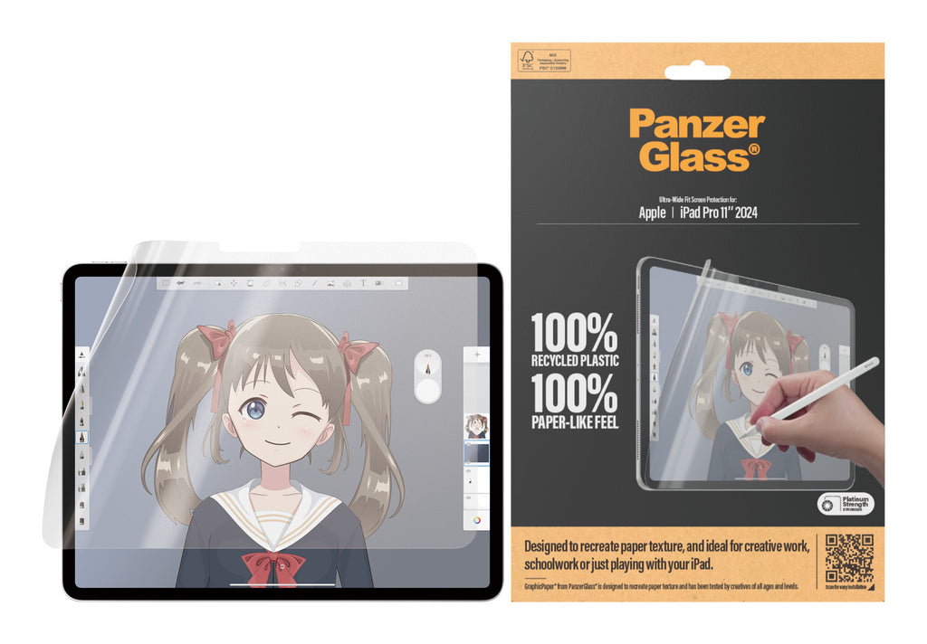 PanzerGlass ® GraphicPaper® Screen Protector iPad Pro 11'' (2024-2025)
