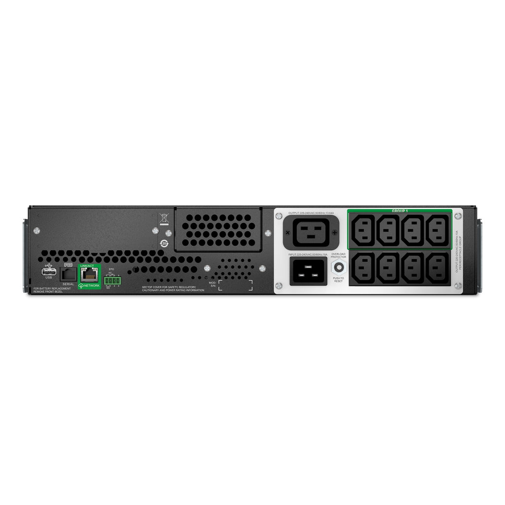 APC SMTL3000RMI2UC sistema de alimentación ininterrumpida (UPS) Línea interactiva 3 kVA 2700 W 9 salidas AC (3)