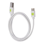 Techly ICOC MUSB20-CMAM10TW cable USB USB 2.0 1 m USB A USB C 0,48 Gbit/s Blanco (3)