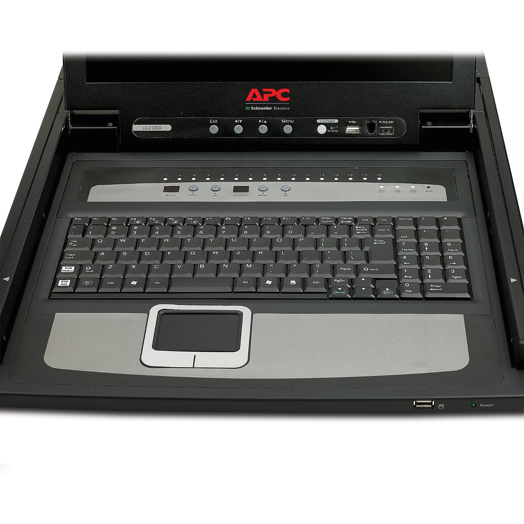 APC AP5816 consola de rack 43,2 cm (17") Negro 1U (4)