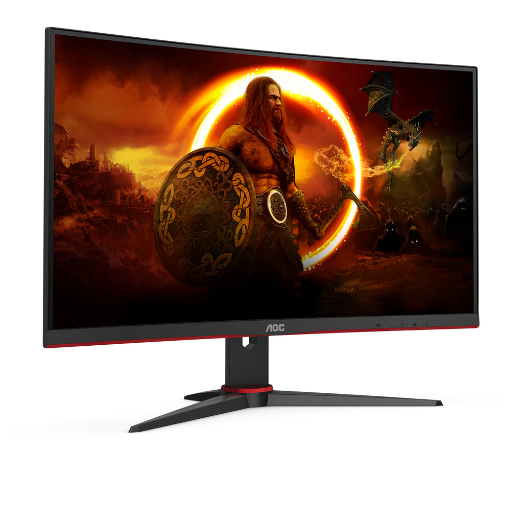AOC G2 C27G2E/BK pantalla para PC 68,6 cm (27") 1920 x 1080 Pixeles Full HD Negro, Rojo (5)