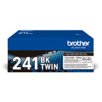 Brother TN-241BKTWIN cartucho de tóner 2 pieza(s) Original Negro (2)