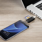Hama Basic lector de tarjeta USB 2.0/Micro-USB Negro (4)
