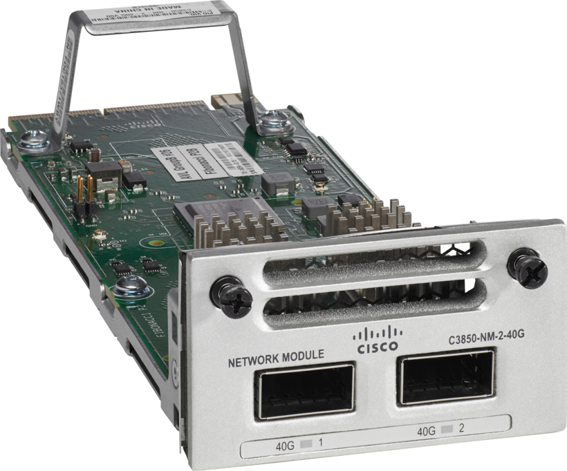 Cisco Ent Net C9300-NM-2Q= Módulo expansión 40 Gigabit QSFP+ x vista 3