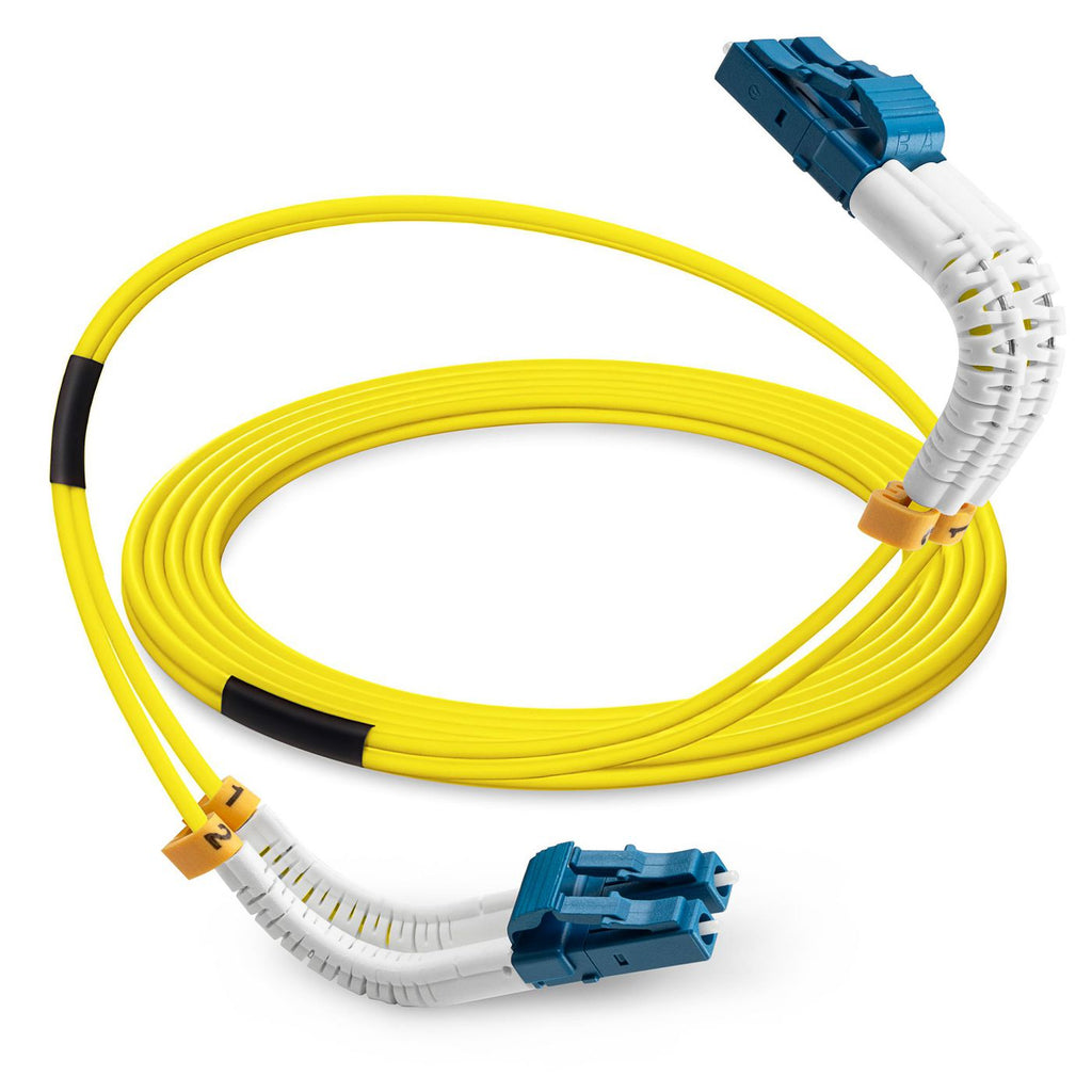 Lanview LVO231415-FLEX Cable de fibra óptica e InfiniBand 15 m LC Amarillo (5)