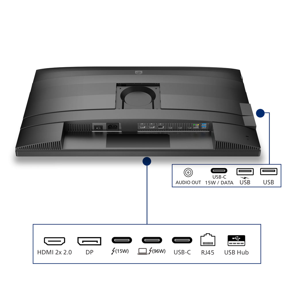 Philips 6000 series 27B2U6903/00 pantalla para PC 68,6 cm (27") 3840 x 2160 Pixeles 4K Ultra HD LED Antracita (7)
