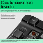 HP 430 Programmable Wireless Keypad teclado Hogar Bluetooth Negro (8)