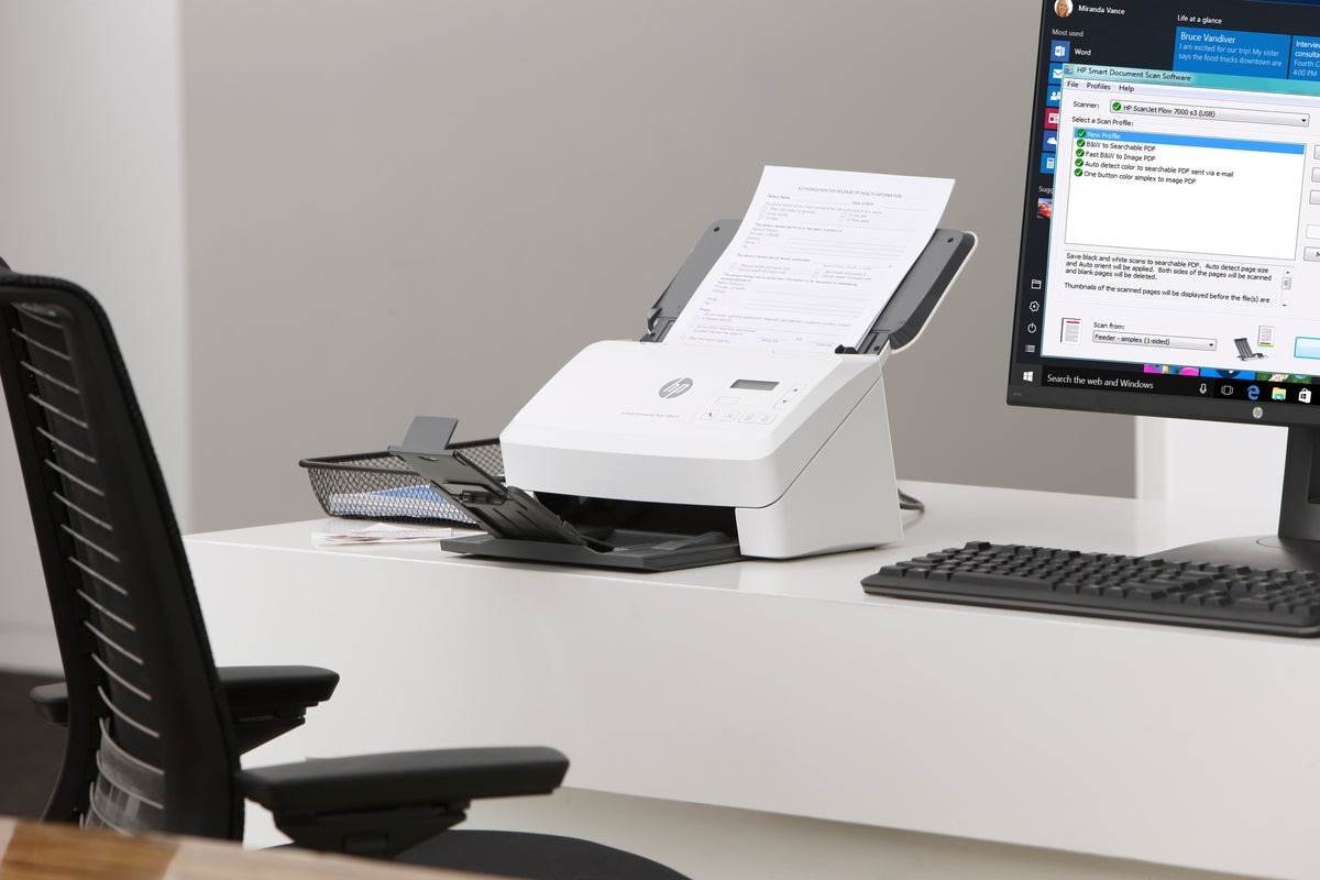 HP ScanJet Enterprise Flow 7000 s3 Escáner alimentado con hojas 600 x 600 DPI A4 Blanco (5)