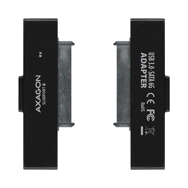 Axagon ADSA-1S6 caja para disco duro externo Carcasa de disco duro/SSD Negro 2.5" (9)