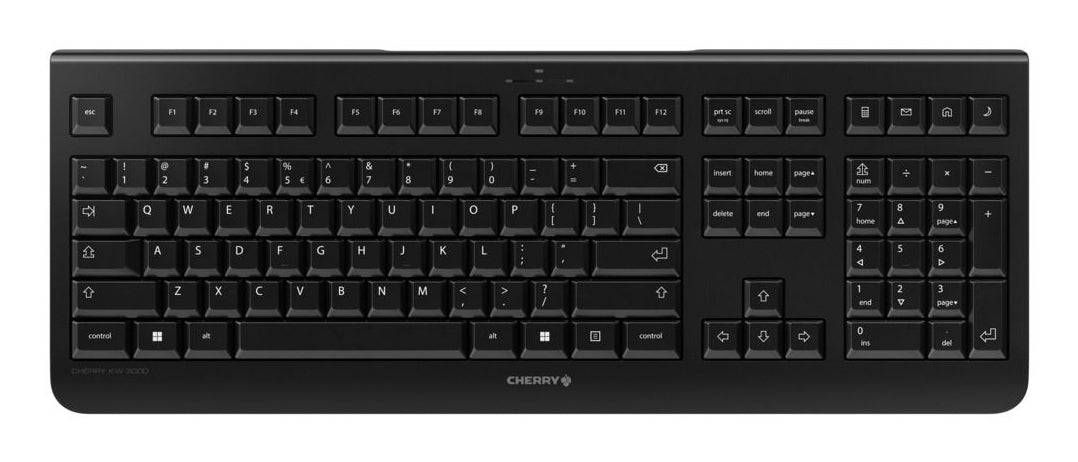 CHERRY JK-3000DE-2 teclado Universal RF inalámbrico QWERTZ Alemán Negro
